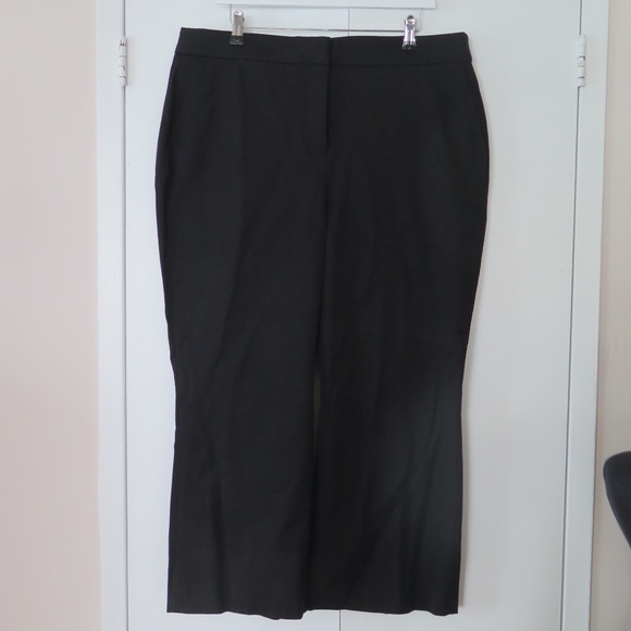 J.Crew Hayden Cropped Trousers in Black, Size 18 - Picture 5 of 15